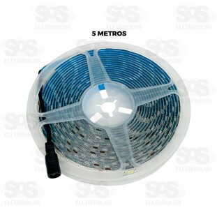 Fita De LED Branco Quente 5 Metros Maxbom 61-22B