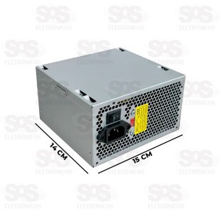 Fonte ATX Para Computador 350W Bivolt Aitek ATF-350