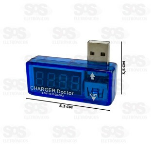 Testador De Corrente e Tensão X-Cell XC-T-USB