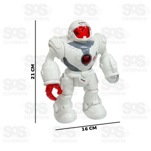 Robô Bate e Volta Com Sons e Luzes Toy King TK-AB7419