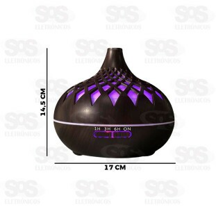 Difusor Umidificador De Ar Com LED 550ML Altomex AL-2693