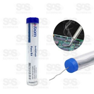 Estanho em Fio Carretel 1.2mm Com 10g Exbom EF40-P10M12