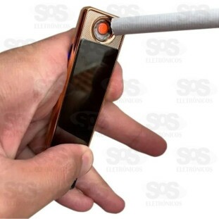 Isqueiro Elétrico Por Indução Recarregável Cores Variadas Luatek LH-050