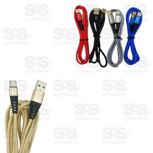 Cabo De Dados 3.4A Type C 1 Metro Basik CBO-7509