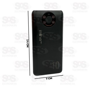 Carga Extra 10.000mAh Duplo USB Inova Prime KV-420