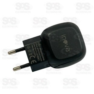 Carregador 2 USB 3.1A Com Cabo Micro USB V8 Inova CAR-3295S