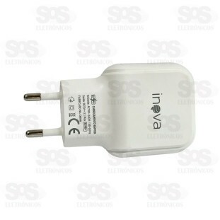 Carregador 2 USB 3.1A Com Cabo Micro USB V8 Inova CAR-3294S