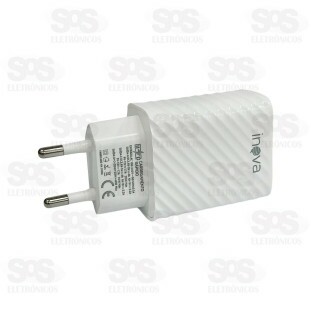 Carregador Rápido USB+TPC 40W Inova CAR-3165