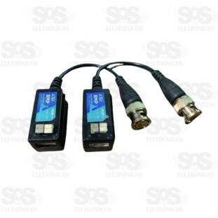 Conector Balun Canal Único UTP Passivo Aitek Sigma P100