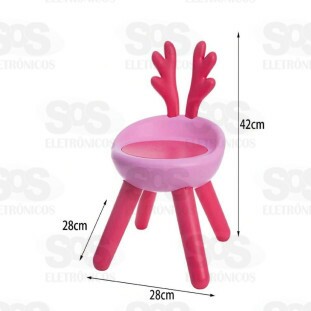 Cadeira Plástica Desmontável Infantil Alce NAC144