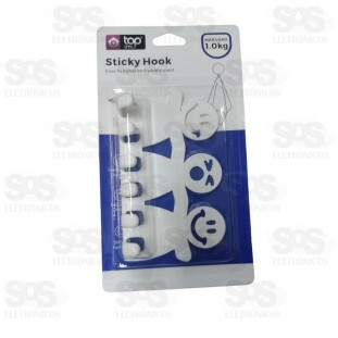 Ganchos Para Escova de Dente Top Útil TOP1341