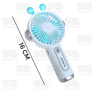 Mini Ventilador De Mesa Recarregável B-Max BM-F1089