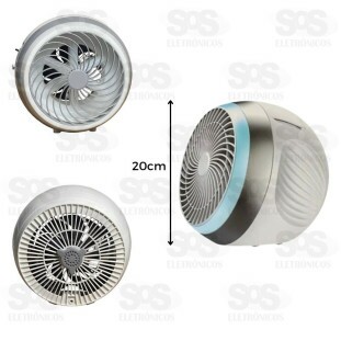 Mini Circulador e Umidificador de Ar BAK-CAF321