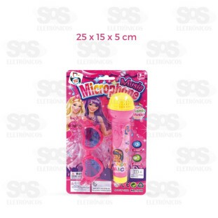 Kit Pop Star Microfone e Óculos Pica Pau 3475
