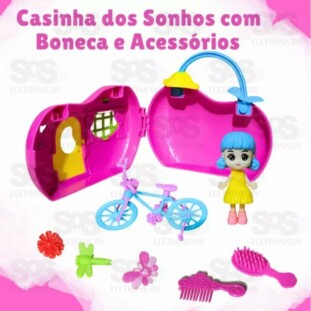 Maletinha Boneca e Acessórios Pica Pau 4063