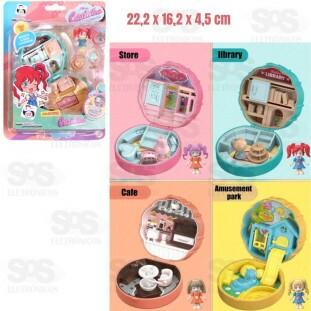 Estojo Casinha dos Sonhos 4 Modelos Pica Pau PI4308