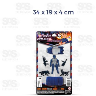 Kit Policia de Busca Pica pau 820