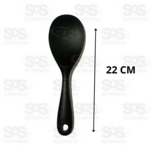 Colher de Arroz Silicone 22cm Caerus CRS-2800