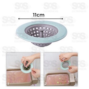 Ralo Para Pia de Silicone 11CM Caerus CRS-2849