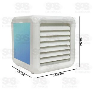 Climatizador de Ar Com LED 3 Velocidades Bak BK-CAF331