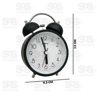 Relógio Analógico Com Despertador B-Max BM-R811