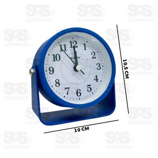 Relógio Analógico Com Despertador B-Max BM-R813