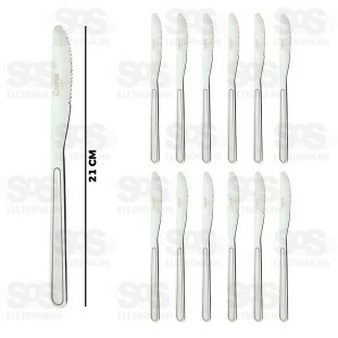 Kit Facas De Mesa Dubai 6 Unidades CRS-2608