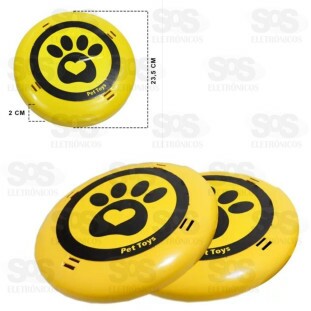 Frisbee Para Pet Lançar e Pegar 23cm Pet Toys 1885