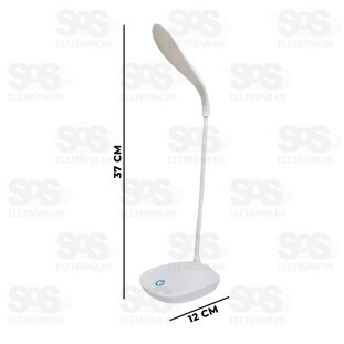 Luminária de Mesa Touch Articulável 3 Níveis HX7548