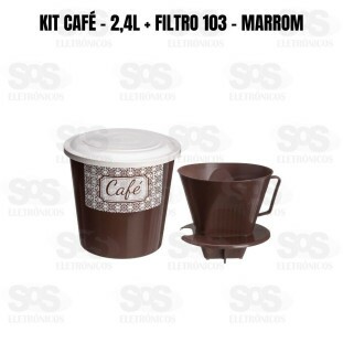 Kit Café Com Porta Filtro Plasmarc 289