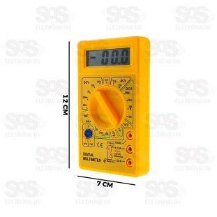 Multímetro Digital Com Cabo DT-830B