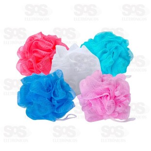 Esponja Para Banho Cores Variadas SQ-3265