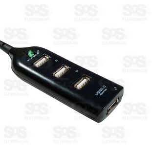 Hub USB 2.0 Com 4 Portas X-Cell XC-HUB-6