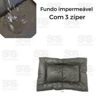 Colchonete Para Pet Com Zíper 85X60cm Estamaps Variadas G3030