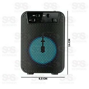 Caixa De Som 8W Bluetooth/USB/TF/FM Altomex AL-3159