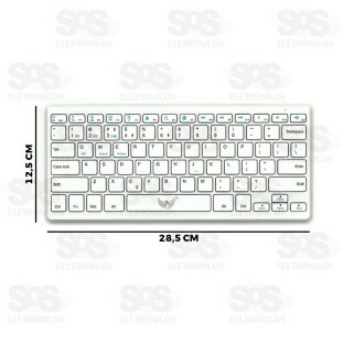 Kit Teclado e Mouse Bluetooth Recarregável Altomex AL-313 L