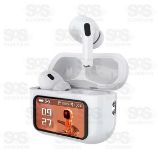 Fone de Ouvido Bluetooth Com Painel Touch Eletromex J-60 Pro