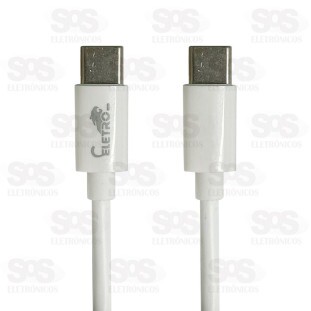 Cabo Type C 100W 1 Metro Eletromex EL-3123-CC