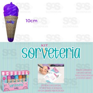 Kit Sorveteria 5 Sorvetinhos Nova Toys 1186