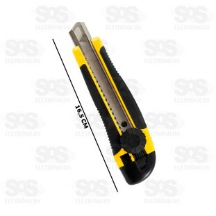 Estilete Profissional Com Trava 18MM Barcelona BAR-354001-8