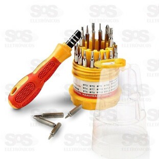 Jogo de Ferramentas Precisão 31 Em 1 BAR-58081-2