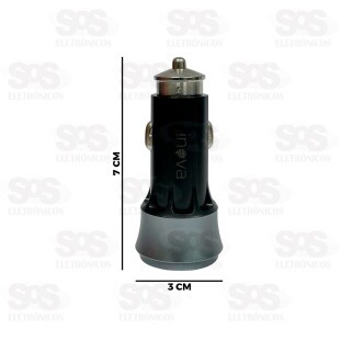 Carregador Veicular 4.1A Com 2 USB Inova GL23