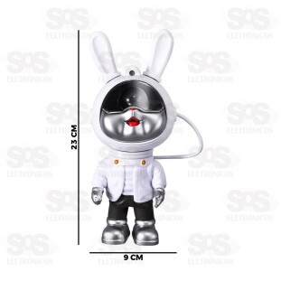 Coelhinho Astronauta Projetor de Galáxias Inova XKD-12565