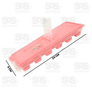Forma De Gelo Com Tampa Fundo De Silicone 12 Divisões Top Útil TOP1326