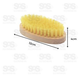 Escova Oval de Madeira de Tanque 4314