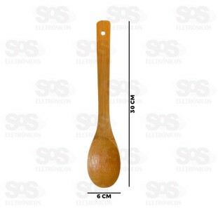 Colher De Bambu 30CM Caerus CRS-2804