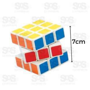 Cubo Mágico de Plástico 7 cm Toy King TK-4580