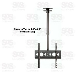 Suporte de Teto Para TV de 26 a 60 Polegadas Tomate MT-34
