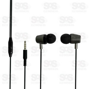 Fone De Ouvido Intra-Auricular Com Microfone Kaidi KD-7003