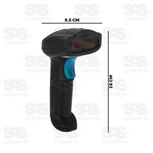 Leitor De Código De Barras Sem Fio Tomate MDK-101S